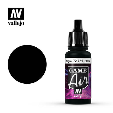 Vallejo Game Air - Black (17mL)