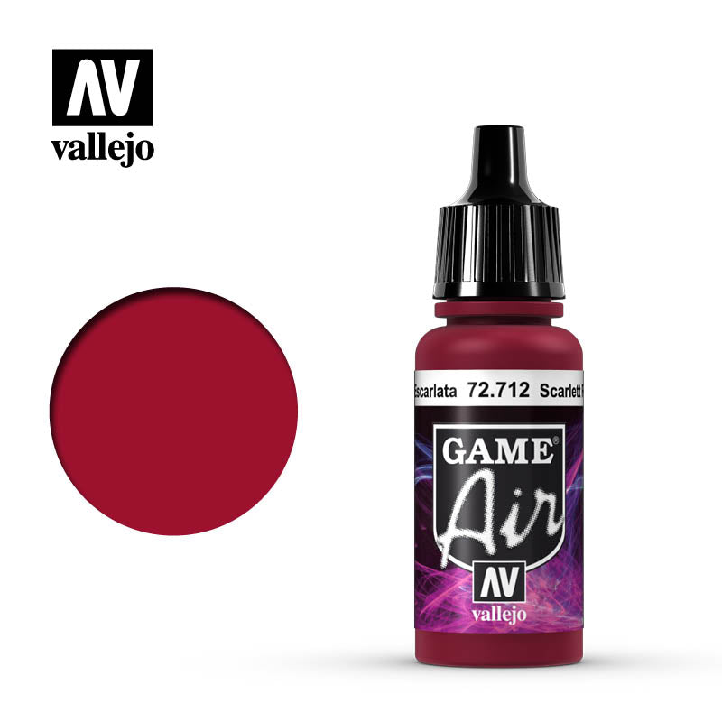 Vallejo: Game Air - Scarlet Red (17mL) (72.712)