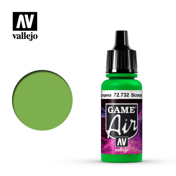 Vallejo: Game Air - Scorpy Green (17mL) (72.732)