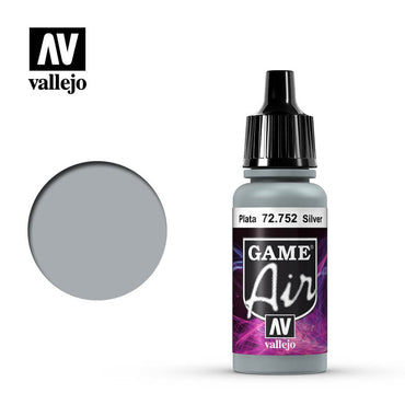 Vallejo Game Air - Silver (17mL)