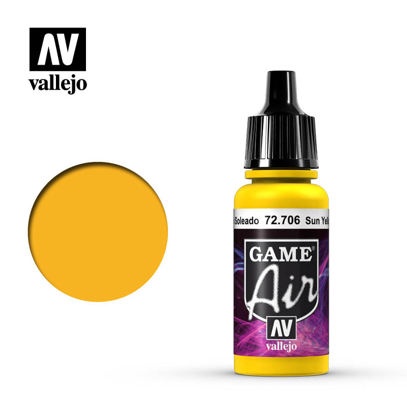 Vallejo: Game Air - Sun Yellow (17mL) (72.706)