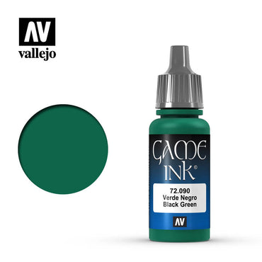 Vallejo Game Colour - Black Green (17mL)