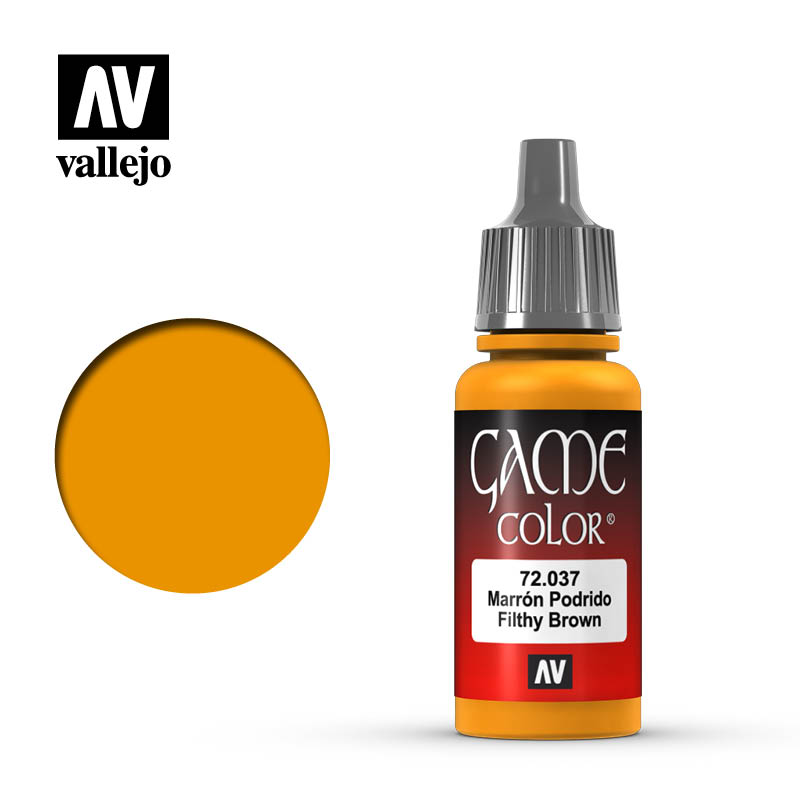 Vallejo: Game Color - Filthy Brown (17mL) (72.037)
