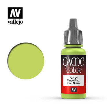 Vallejo Game Colour (18ml): Fluo - Green