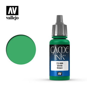 Vallejo Game Colour - Green (Ink) (17mL)
