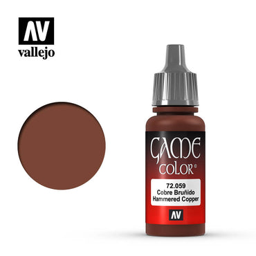 Vallejo Game Colour - Hammered Copper(17mL)