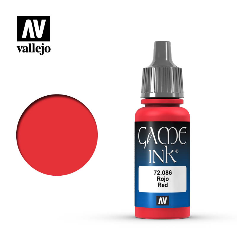 Vallejo: Game Ink - Red (17mL) (72.086)