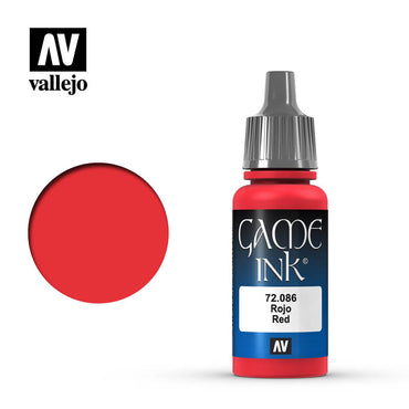 Vallejo: Game Ink - Red (17mL) (72.086)