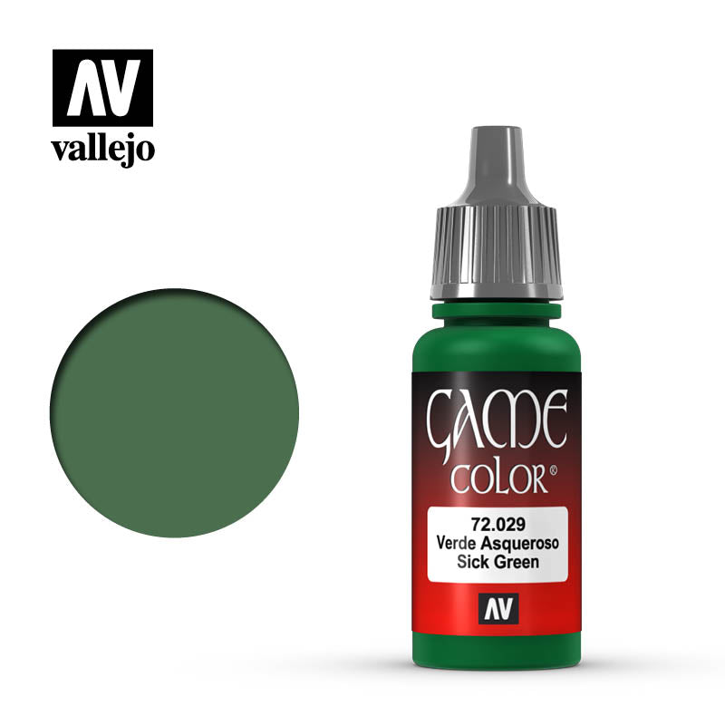 Vallejo: Game Color - Sick Green (17mL) (72.029)