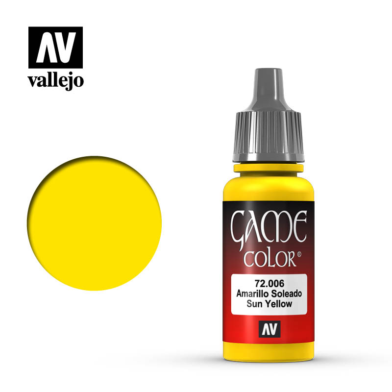 Vallejo: Game Color - Sun Yellow (17mL) (72.006)