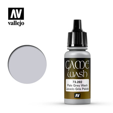 Vallejo: Game Wash - Pale Grey (17mL) (73.202)
