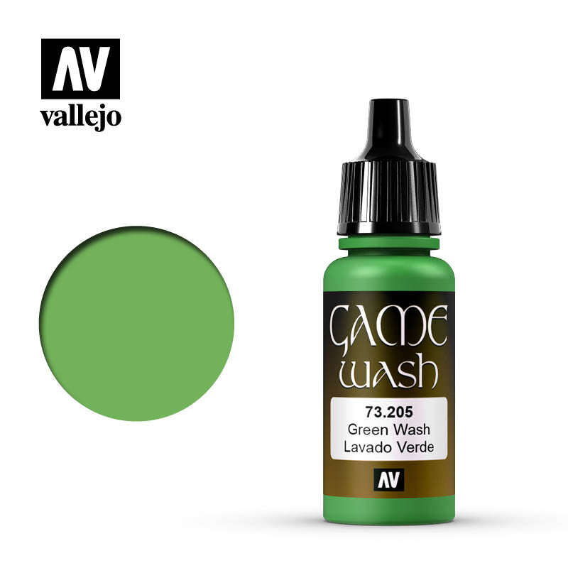 Vallejo: Game Wash - Green Shade (17mL) (73.205)