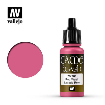 Vallejo: Game Wash - Red Shade (17mL) (73.206)