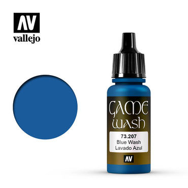 Vallejo: Game Wash - Blue Shade  (17mL) (73.207)