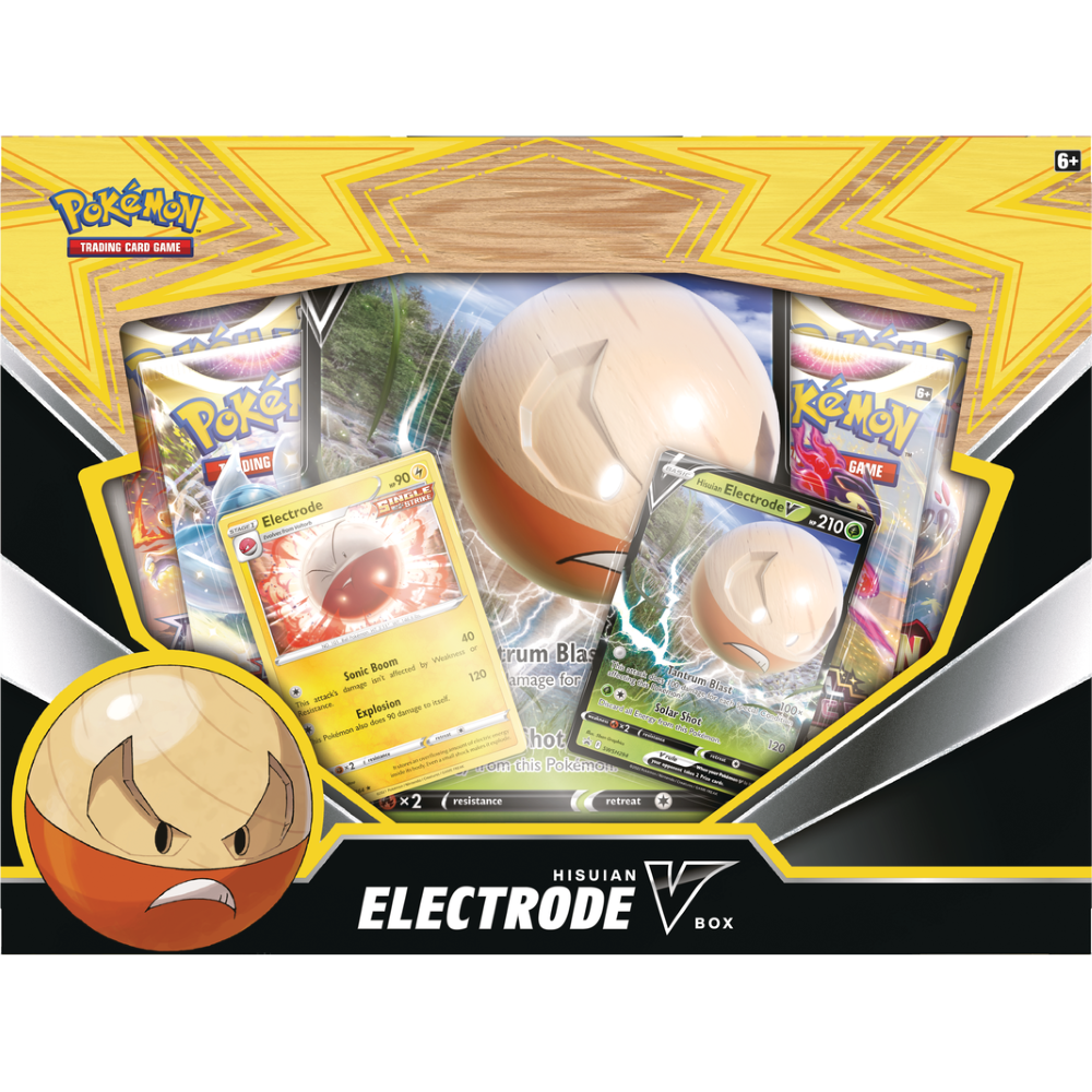 The Pokémon TCG: Hisuian Electrode V Box