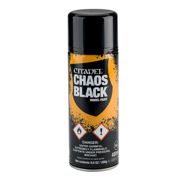 Chaos Black Primer Spray