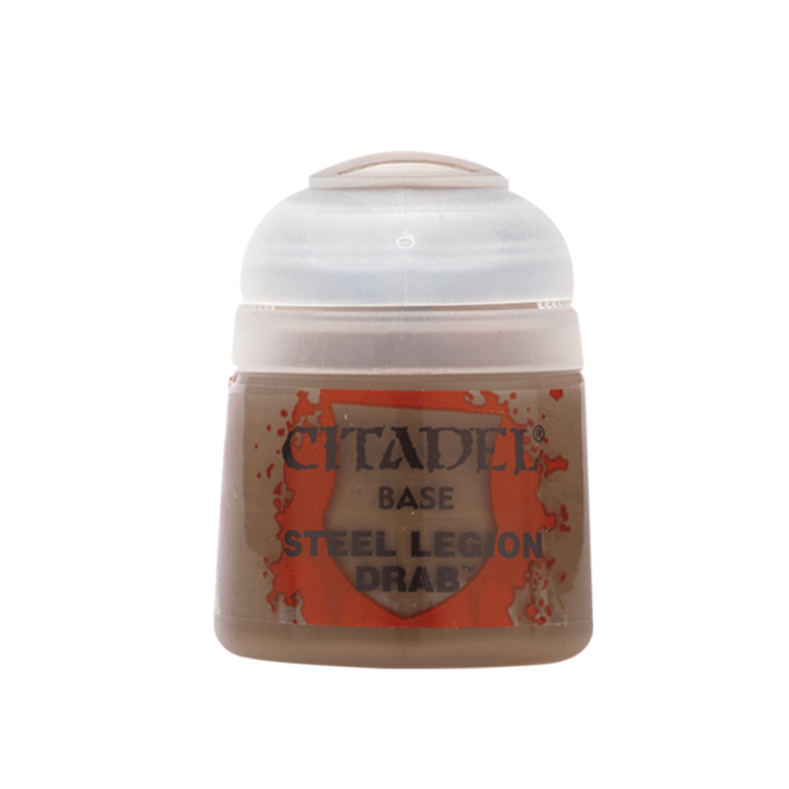 Citadel: Base Paint - Steel Legion Drab (12ml)