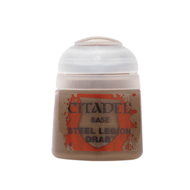 Citadel: Base Paint - Steel Legion Drab (12ml)
