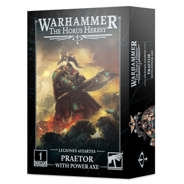 Warhammer: The Horus Heresy: Legion Astartes Praetor with Power Axe