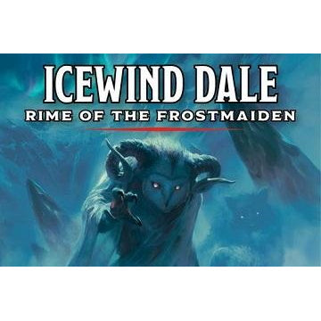 D&D Icewind Dale Map Set 20"x30"