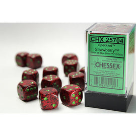 12D6 Set (16mm): Speckled Strawberry (CHX25704)