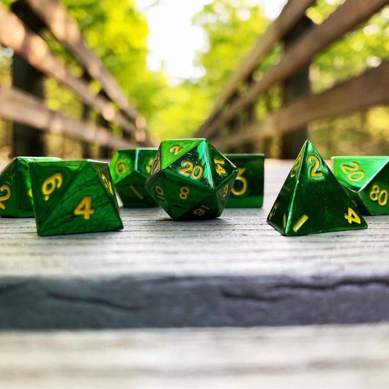 Goblin Horde Metal Dice Set