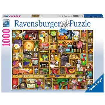 Puzzle: Ravensburger - 1000 Pieces: Art Kitchen Cupboard