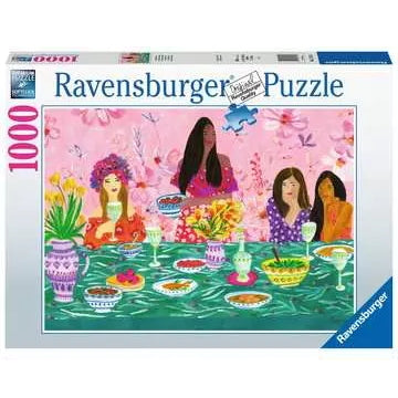 Puzzle: Ravensburger - 1000 Pieces: Ladies Brunch