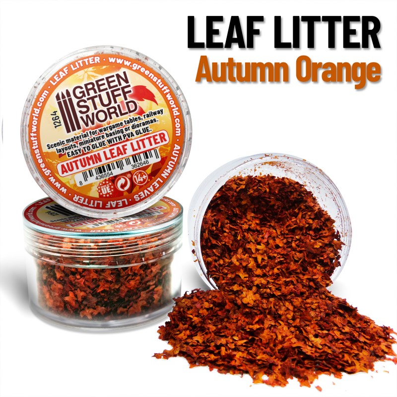 GSW: Terrain Series - Leaf Litter Autumn Orange #1264
