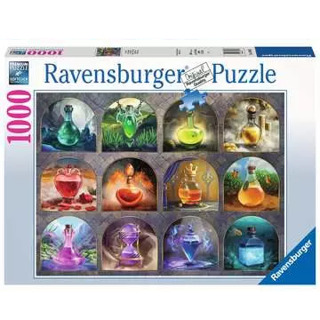Puzzle: Ravensburger - 1000 Pieces: Magical Potions