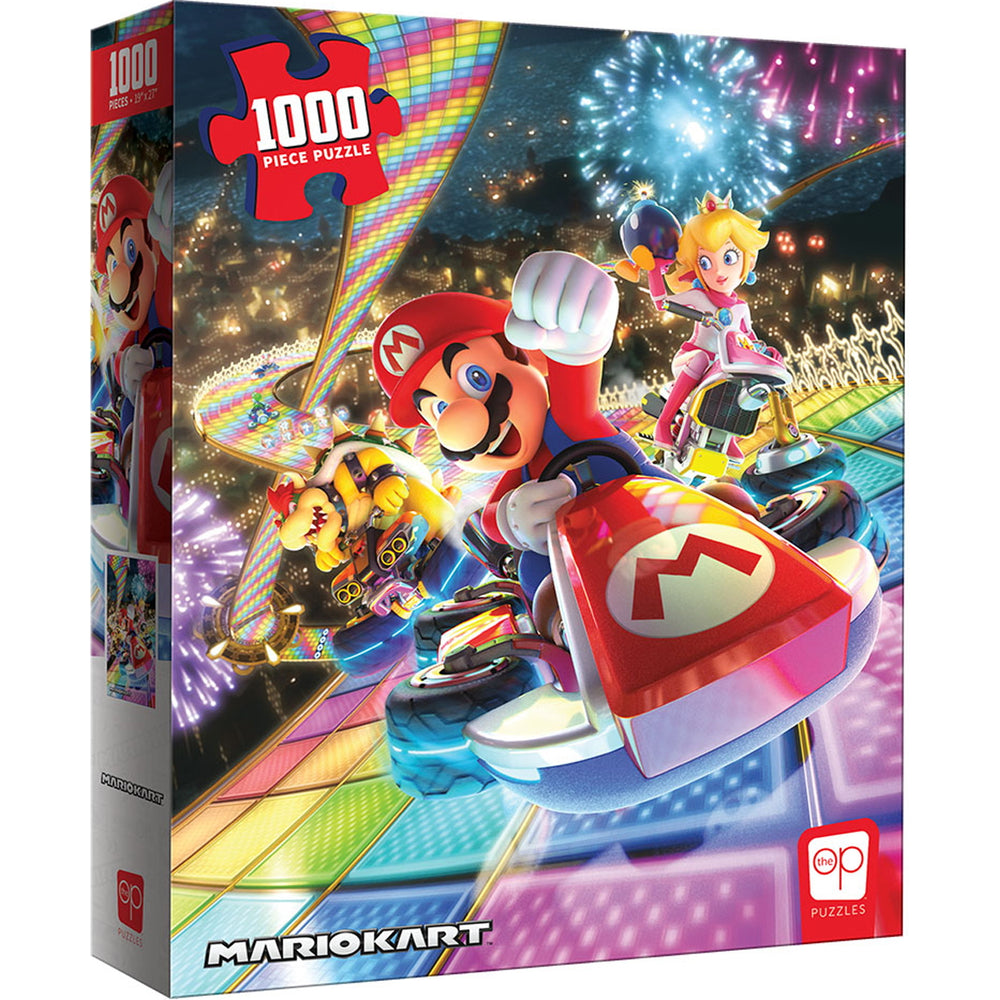 The OP Puzzles (1000 Pieces): Mario Kart - Rainbow Road