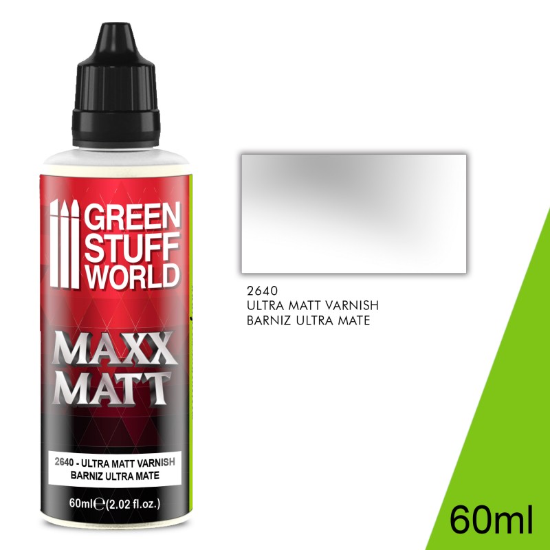 GSW: Maxx Matt Varnish - Ultra Matt (60ml) #2640