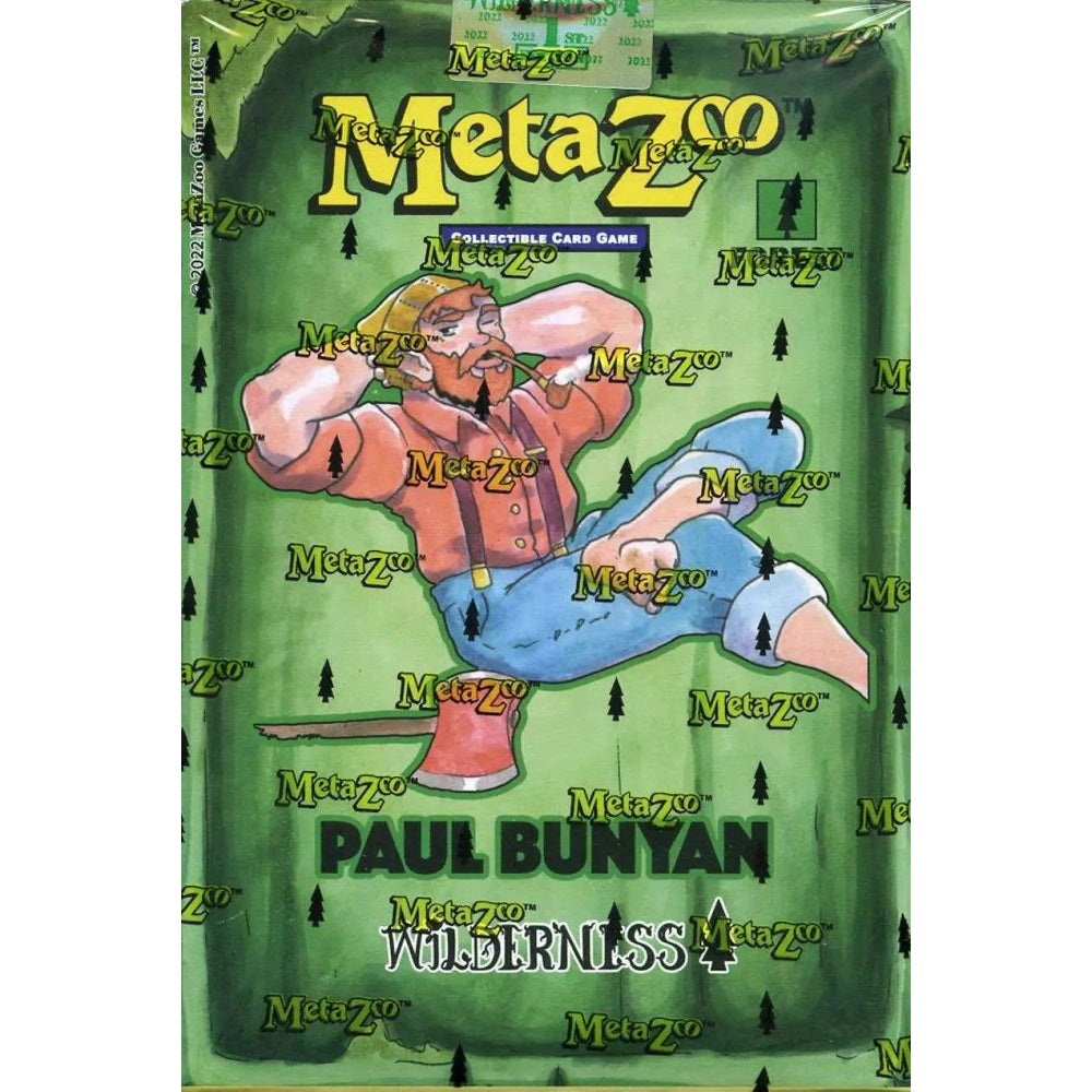 MetaZoo Nightfall Themed Deck: Paul Bunyan
