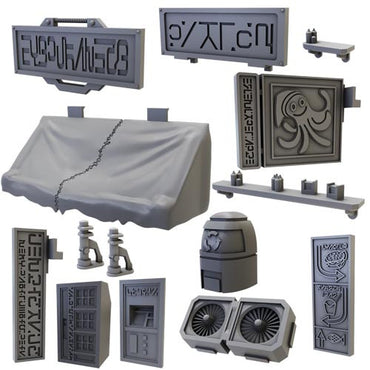 Terrain Crate: Battlezone Street Accessories
