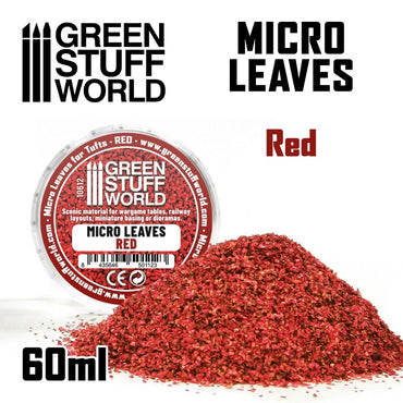 GSW: Terrain Series - Micro Leaves Red Mix #10612