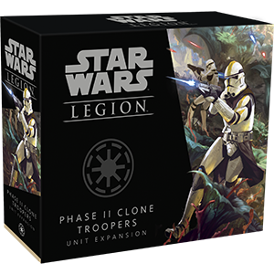 Star Wars Legion: Galactic Republic: Phase Ii Clone Troopers Unit