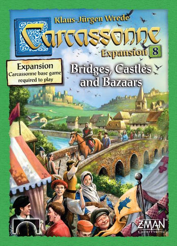 Carcassonne 8 Bridges, Castles & Bazaars