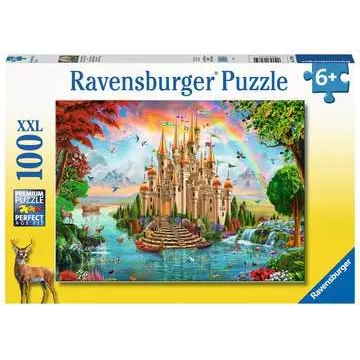 Puzzle: Ravensburger - 100 Pieces: Rainbow Castle