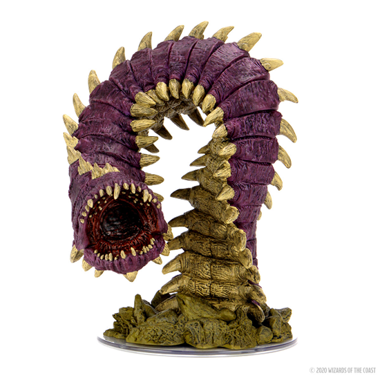 Dungeons & Dragons Miniatures: Purple Worm Premium Set