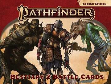 Pathfinder: 2E Bestiary 2 Battle Cards