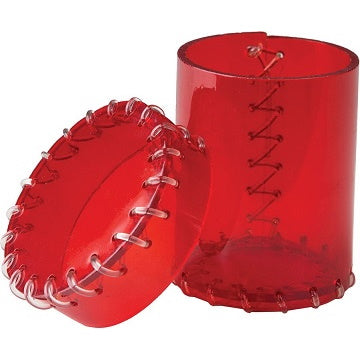 Plastic Dice Cup - Red