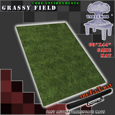 F.A.T. MAT: Grassy Field 60"X44"