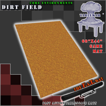 F.A.T. MAT: Dirt Field 60"X44"