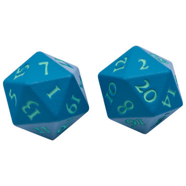 Ultra PRO's Vivid Heavy Metal D20: Teal