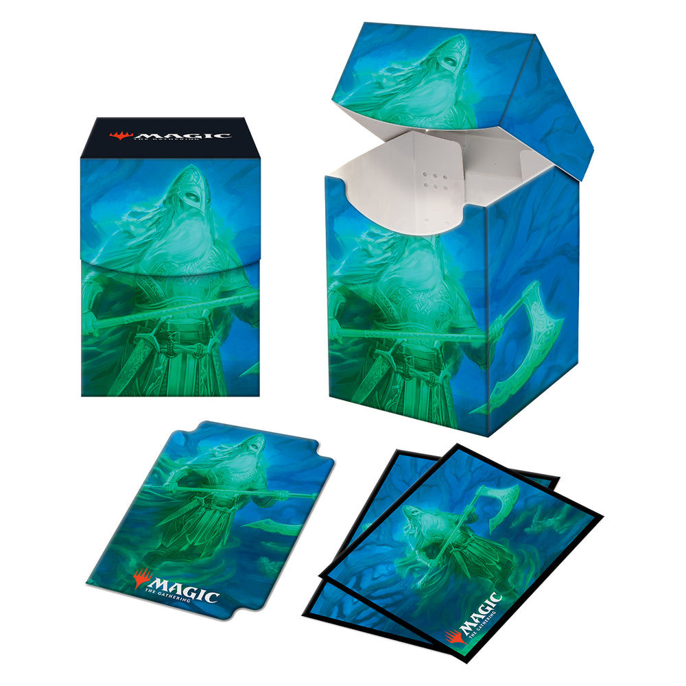 MTG Deck Box: Kaldheim Commander - Ranar the Ever-Watchful (Holds 100+ MTG Deck Box: Kaldheim Commander - Ranar the Ever-Watchful (Holds 100+