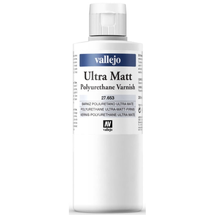 Vallejo: Varnish - Ultra Matt (200ml) (27.653)