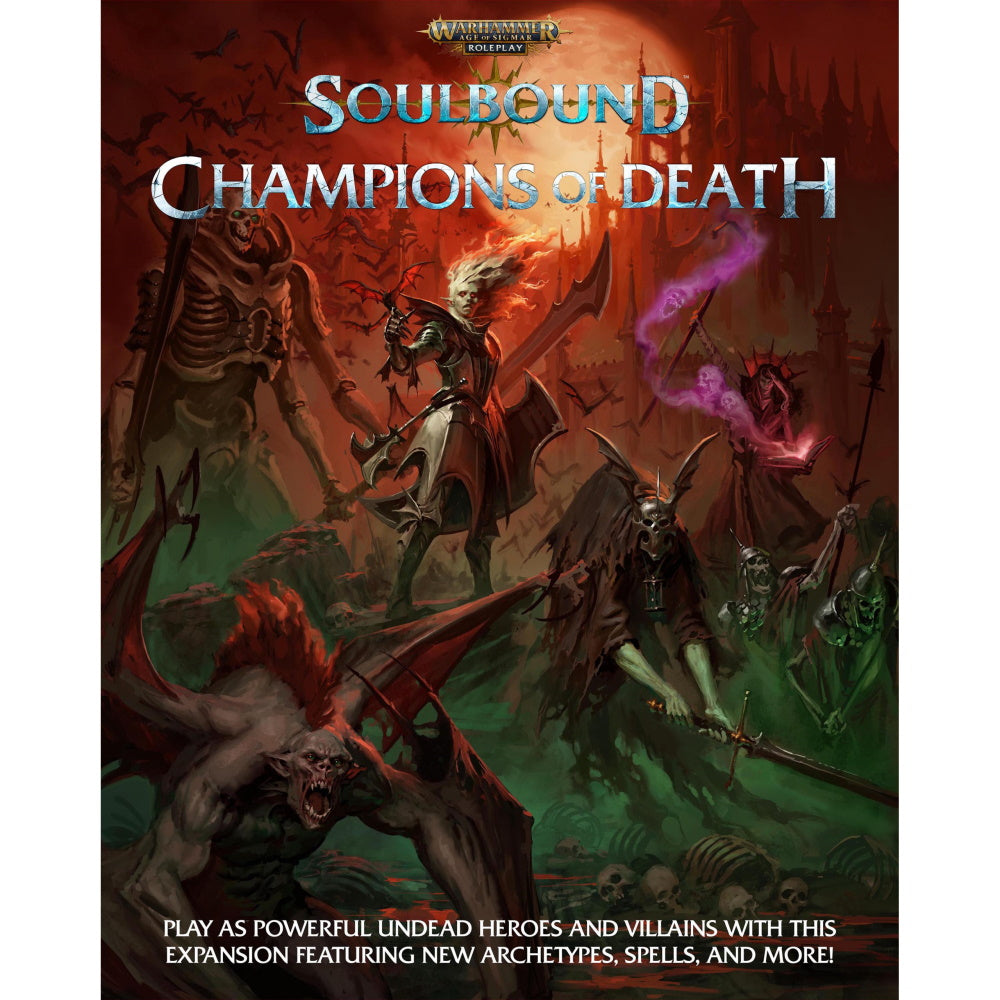Warhammer Age of Sigmar RPG Soulbound RPG Champions of Death