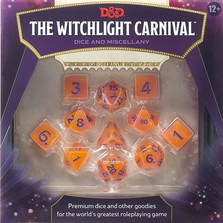 D&D Witchlight Carnival Dice Set