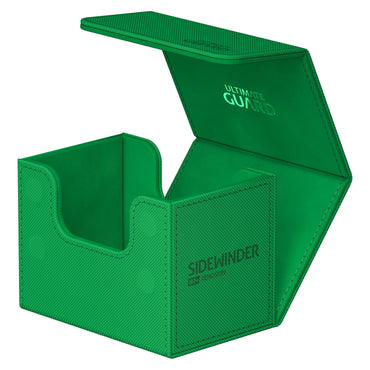 Ultimate Guard Deck Case Sidewinder Green 80+