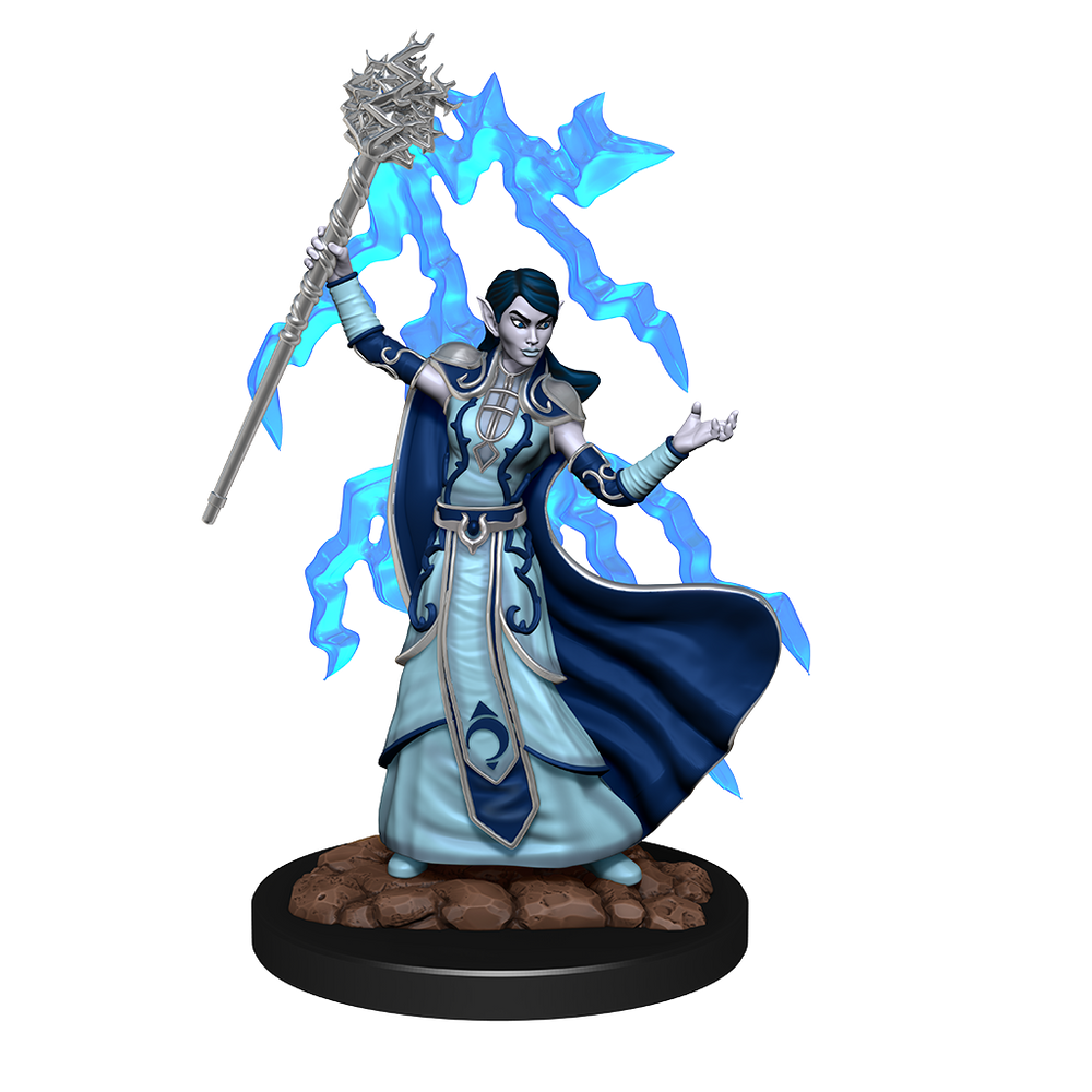 D&D Minis: Elf Wizard (Prepainted)